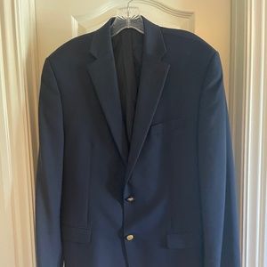 Men's Ralph Lauren navy sport coat, size 40L